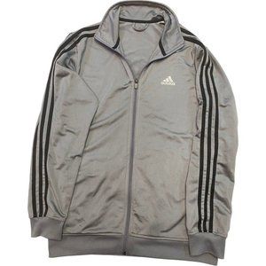 Vintage Adidas Full-zip track jacket Men’s Silver/Black VTG
